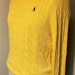 Men’s Yellow Ralph Lauren Polo Sweater